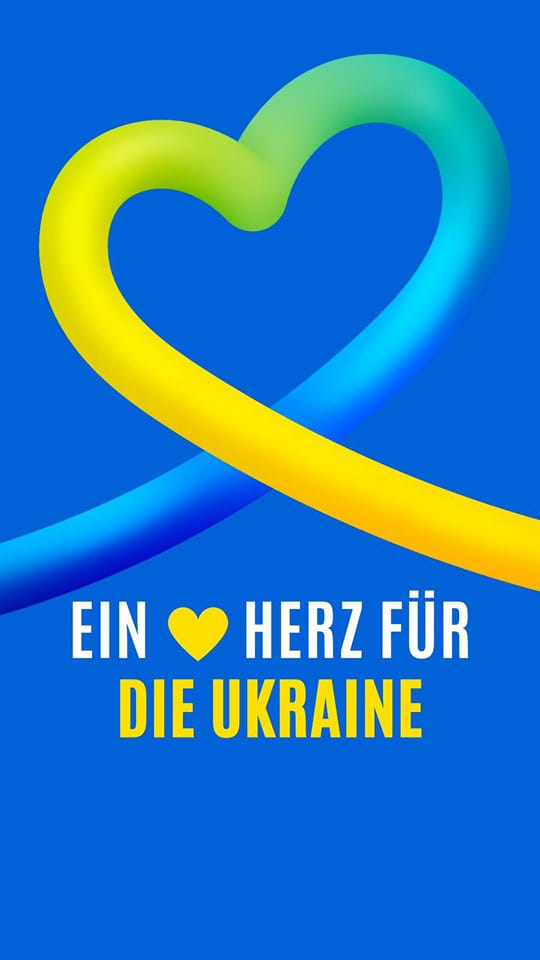 Ein❤️für die Ukraine Jork 💛💙 A❤️для України 💛 💙